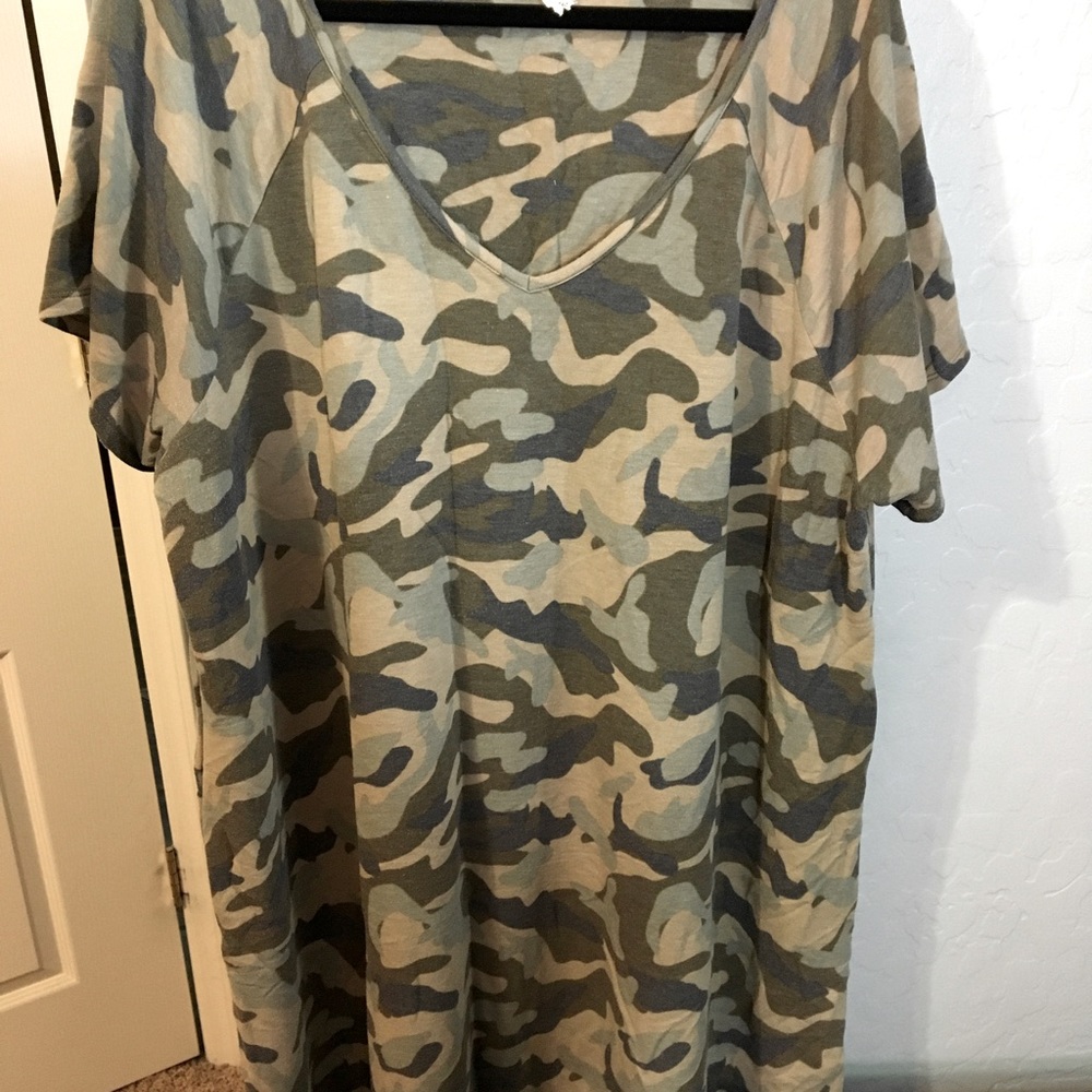 Cable & Gauge 3XL Camo dress EUC